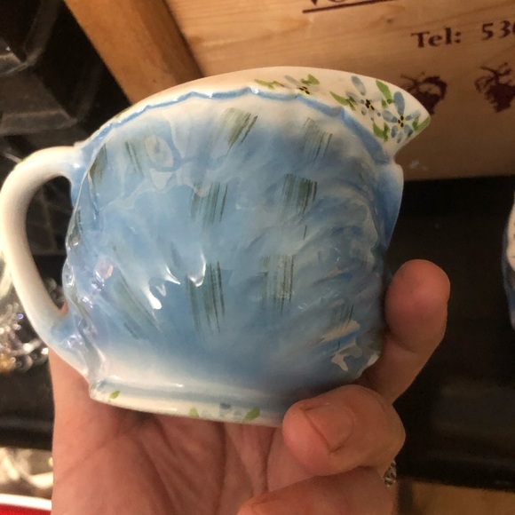 Vintage Lefton Miss Paris’s cream and sugar bowl- made in Japan- 1950’s. - Picture 8 of 14